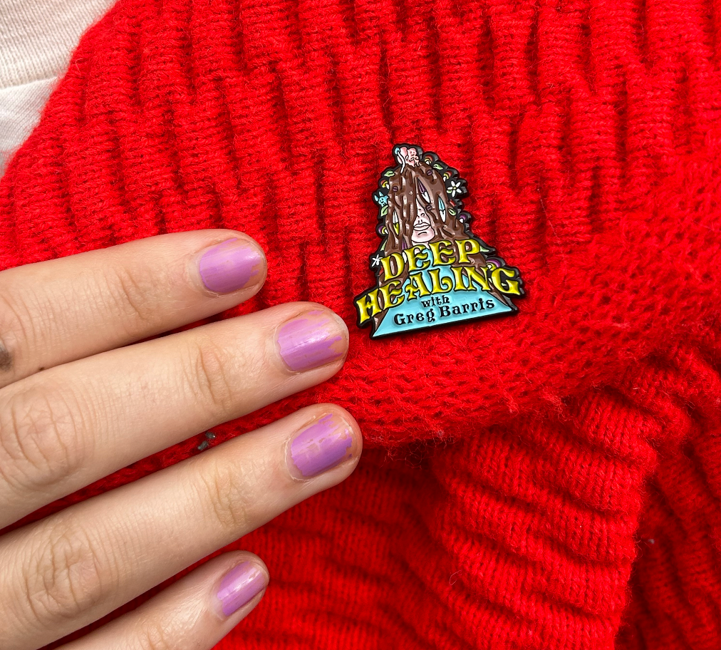 Deep Healing Enamel Pin